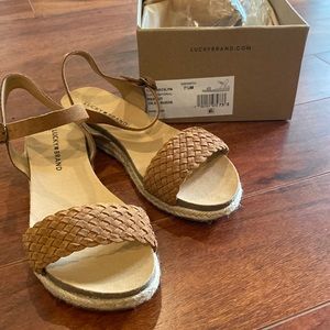 LUCKY Espadrille Sandals, Brown